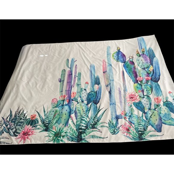 Unbranded Other - Tapestry Wall Art Floral Botanical Succulents Cactus Decorative Home Decor 60X78